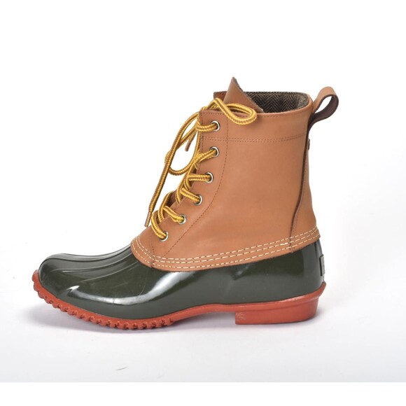 GH Bass & Company Harlequin Duck Boots/Olive Women's Size 9 - Picture 1 of 5